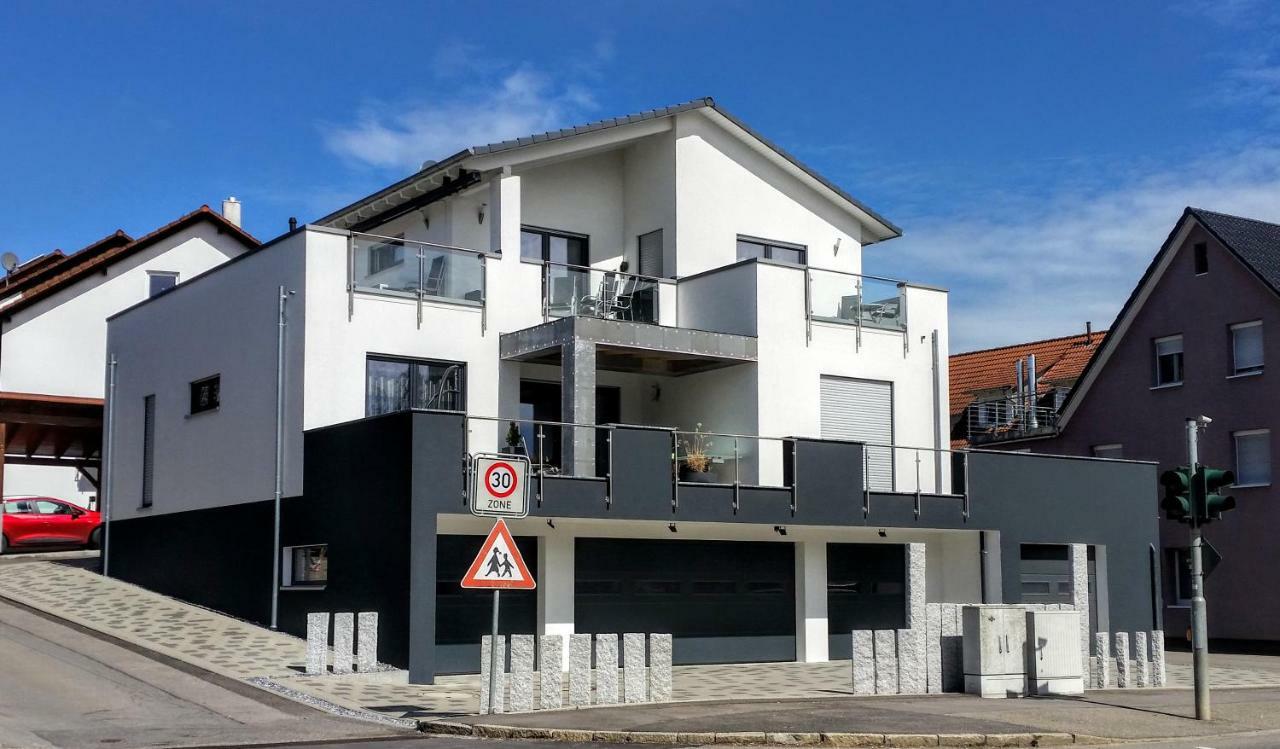 Bodensee-Fewo Modernes & Top-Ausgestattetes Appartement Incl Netflix, Fahrradgarage Ульдінген-Мюльгофен Екстер'єр фото